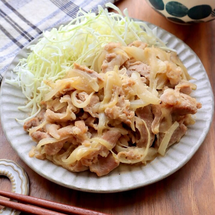 豚こまで絶品!豚こま生姜焼き